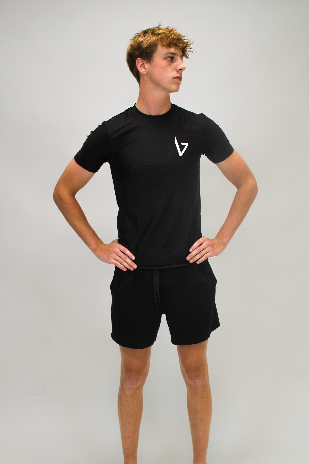 Men's Black compression shirt