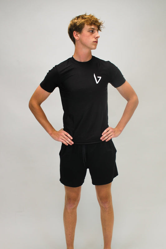 Men's Black compression shirt