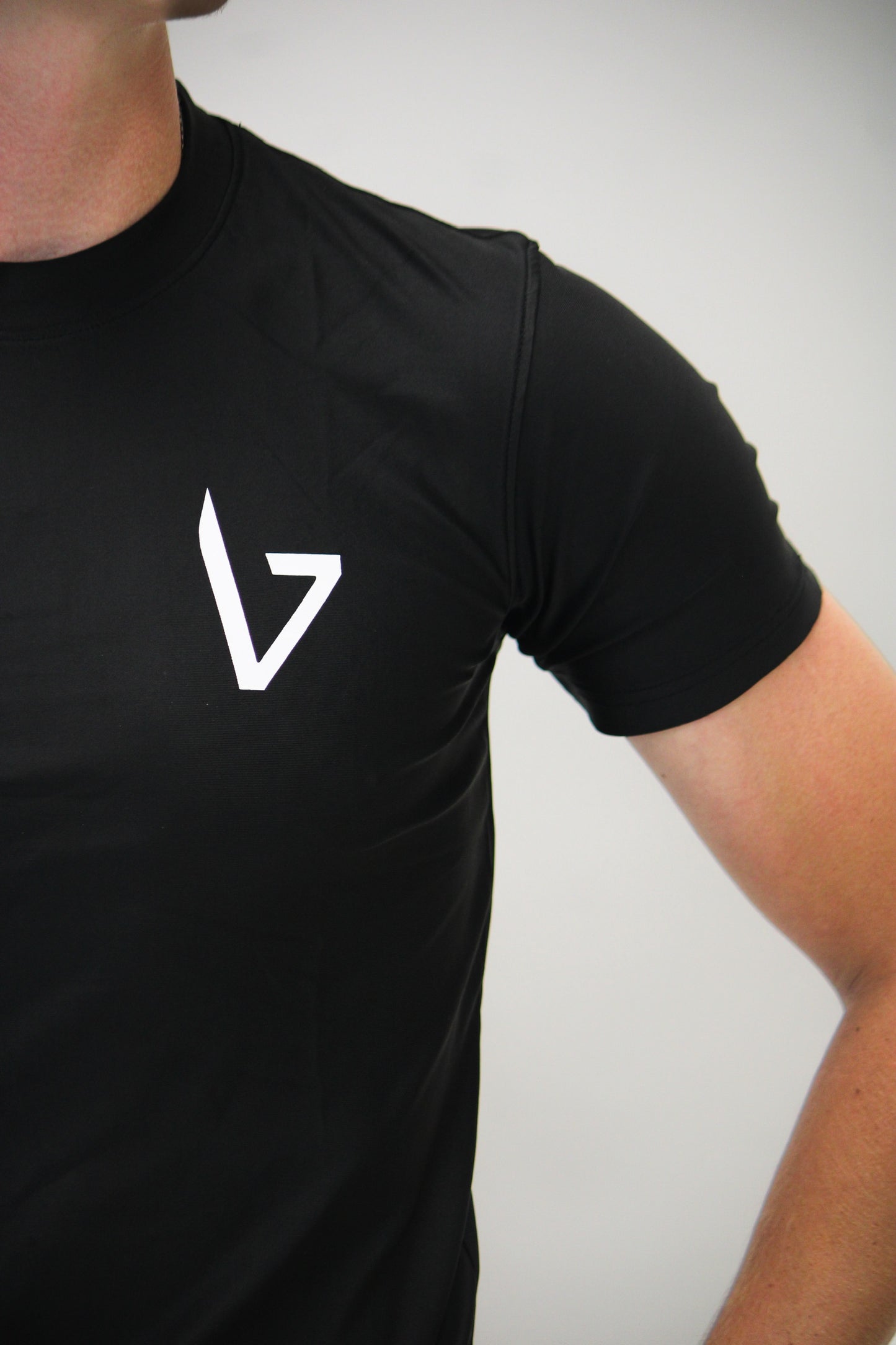 Men's Black compression shirt