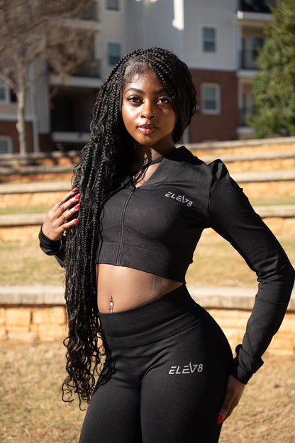 ELEV8 Flare Activewear Set – Black